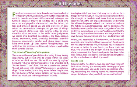 Self-liberation unconventional